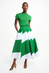 Nova Knitted Top Emerald Green Silk Blend