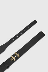 Harley Leather Belt Black