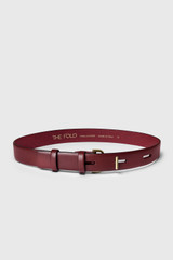 Hutton Belt Burgundy