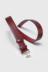 Hutton Belt Burgundy