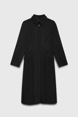 Clerkenwell Coat Black Wool Blend