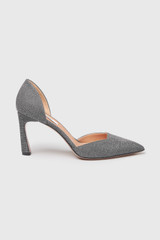 Treviso 80 Heel Pewter Metallic
