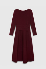 Elwood Knitted Dress Plum Merino