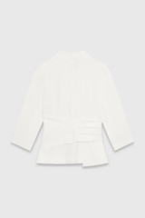 Clever Crepe Belleville Mid Sleeve Top Ivory Clever Crepe Belleville Mid Sleeve Top Ivory