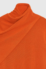 Moray Sweater Sunset Orange Cashmere