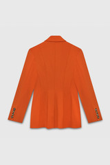 Abbeville Jacket Burnt Orange Wool Blend