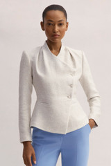 Fernsbury Jacket Winter White Signature Tweed