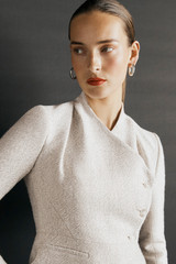 Fernsbury Jacket Winter White Signature Tweed