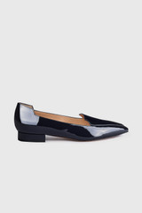 Bianco 25 Flat Navy Patent Bianco 25 Flat Navy Patent