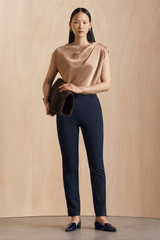 Bianco 25 Flat Navy Patent Bianco 25 Flat Navy Patent