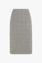 Collingham Skirt Check Spring Wool