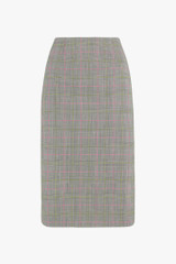 Collingham Skirt Check Spring Wool Collingham Skirt Check Spring Wool