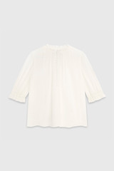 Tierney Blouse Ivory Silk