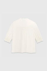 Tierney Blouse Ivory Silk
