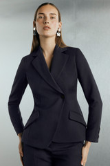 365 Pure Wool Charlbury Jacket Navy