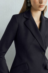 365 Pure Wool Charlbury Jacket Navy