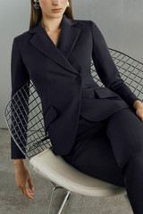 365 Pure Wool Charlbury Jacket Navy