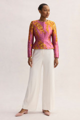 Venetia Jacket Pink Multicolour Jacquard Venetia Jacket Pink Multicolour Jacquard