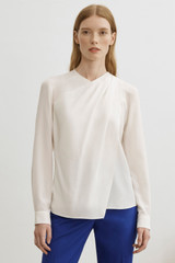 Austin Blouse Ivory Silk