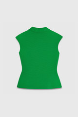 Eldia Top Vivid Green Sculpt Knit