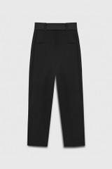 Lenola Trousers Black Stretch Cotton