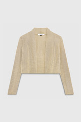 Miri Knitted Jacket Gold Metallic