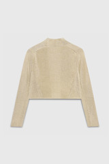 Miri Knitted Jacket Gold Metallic