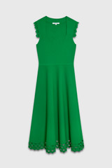 Vienna Dress Emerald Green Sculpt Knit