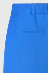 Tavira Slim-Leg Trouser Sapphire Blue Stretch Tailoring