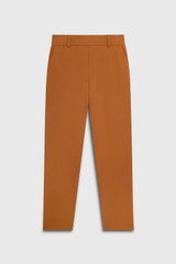 Workout Performance Slim-Leg Trousers Toffee Stretch Twill