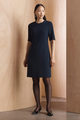 Clever Crepe Lovera Dress Navy Clever Crepe Lovera Dress Navy