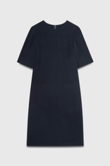 Clever Crepe Lovera Dress Navy Clever Crepe Lovera Dress Navy
