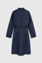 Lainston Reversible Coat Navy Quilted