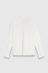 Aria Blouse Ivory Silk Aria Blouse Ivory Silk