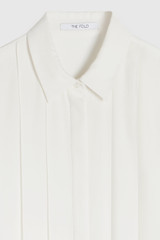 Aria Blouse Ivory Silk Aria Blouse Ivory Silk