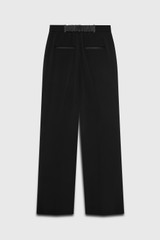Clever Crepe Lexington Flared Trousers Black Clever Crepe Lexington Flared Trousers Black