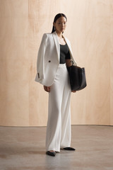 Clever Crepe Knighton Jacket Ivory Clever Crepe Knighton Jacket Ivory