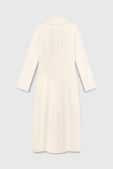 Holland Coat Ivory Wool