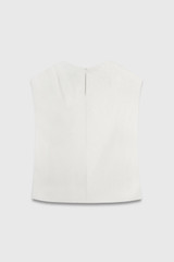 Clever Crepe Skye Blouse Ivory Clever Crepe Skye Blouse Ivory