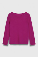 Vinci Knitted Top Magenta Cashmere Vinci Knitted Top Magenta Cashmere