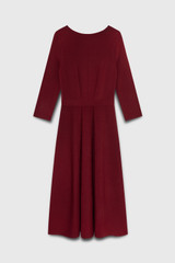 Bellaria Dress Pomegranate Red Sculpt Knit