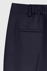 Ultimate Wool Trousers Slim-Leg Navy