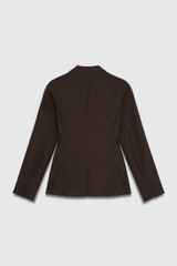 365 Pure Wool Albans Jacket Chocolate