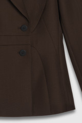 365 Pure Wool Albans Jacket Chocolate