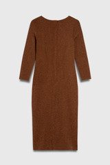 Giverny Dress Bronze Metallic Knit