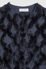 Corvetto Jacket Midnight Blue Silk Fil Coupe