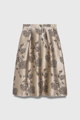 Rialto Skirt Oyster Hydrangea Jacquard Rialto Skirt Oyster Hydrangea Jacquard
