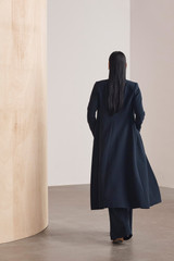 Finchley Coat Navy Crepe Finchley Coat Navy Crepe