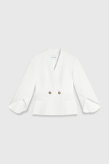 Clever Crepe Ansdell Jacket Ivory