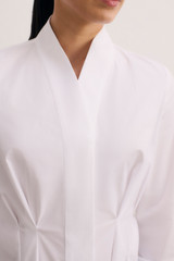 Avio Cotton Shirt White